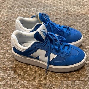 New Balance Royal Blue and White Athletic Shoes